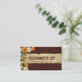 Cartes de visite professionnelle de visite (Debout devant)