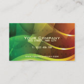 cartes de visite professionnelle de visite (Dos)