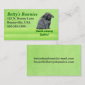 Cartes de visite professionnelle de visite de la (Devant / Derrière)