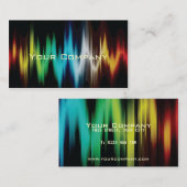 cartes de visite professionnelle de visite légères (Devant / Derrière)