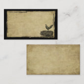 Cartes de visite professionnelle de visite tirées (Devant / Derrière)