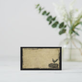 Cartes de visite professionnelle de visite tirées (Debout devant)