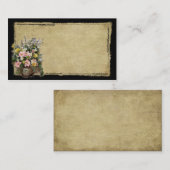 Cartes de visite professionnelle de visite tirées (Devant / Derrière)