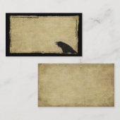 Cartes de visite professionnelle de visite tirées (Devant / Derrière)