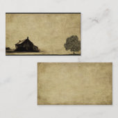 Cartes de visite professionnelle de visite tirées (Devant / Derrière)