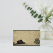 Cartes de visite professionnelle de visite tirées (Debout devant)