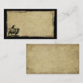 Cartes de visite professionnelle de visite tirées (Devant / Derrière)