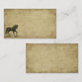 Cartes de visite professionnelle de visite tirées (Devant / Derrière)