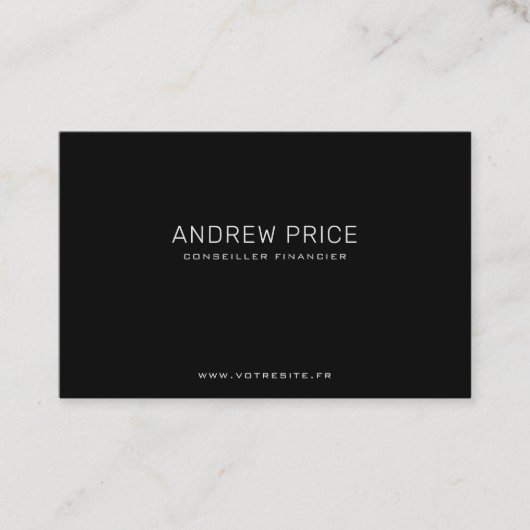 Cartes de visite - Professionnelles (Devant)