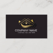 Cartes de visite professionnelles avec logo d'entr (Devant)