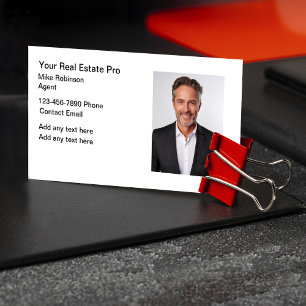 Cartes de visite professionnelles de photographie