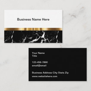 Cartes de visite professionnelles personnalisées p