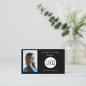 Cartes de visite professionnelles pour agent immob (Debout devant)