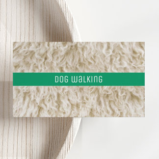 Cartes de visite professionnelles pour promeneurs