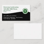 Cartes de visite professionnelles pour services de (Devant / Derrière)