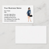 Cartes de visite professionnels (Devant / Derrière)