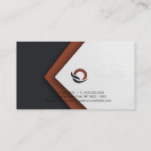 Cartes de visite professionnels (Dos)