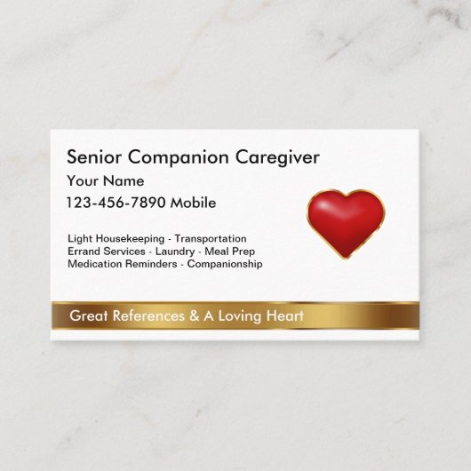 Cartes de visite professionnels (Devant)