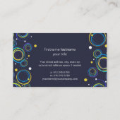 Cartes de visite professionnels (Dos)