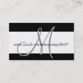 Cartes de visite professionnels Black Gold (Dos)