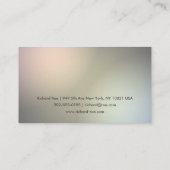 Cartes de visite professionnels créatifs modernes (Dos)