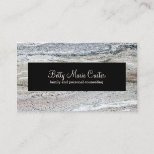 Cartes de visite professionnels de la santé menta