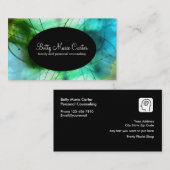 Cartes de visite professionnels de la santé mental (Devant / Derrière)