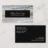 Cartes de visite professionnels de la santé mental (Devant / Derrière)