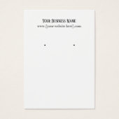 Cartes de visite professionnels de l'apprentissage (Devant)