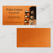 Cartes de visite professionnels de leçon de (Devant / Derrière)