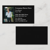 Cartes de visite professionnels de l'immobilier (Devant / Derrière)