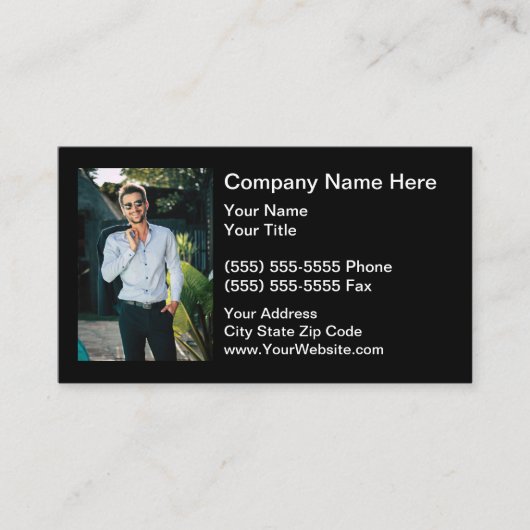 Cartes de visite professionnels de l'immobilier (Devant)