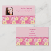 Cartes de visite professionnels de photo (Devant / Derrière)