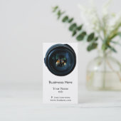 Cartes de visite professionnels de photographe (Debout devant)