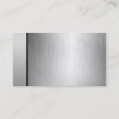Cartes de visite professionnels de platine (Dos)