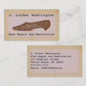 Cartes de visite professionnels de réparation de c (Devant / Derrière)