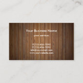 Cartes de visite professionnels de réparation de c (Dos)