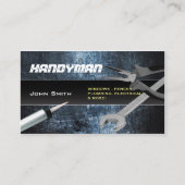 Cartes de visite professionnels de réparation de H (Devant)