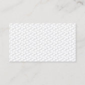 Cartes de visite professionnels du design (Dos)