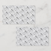 Cartes de visite professionnels du design (Devant / Derrière)
