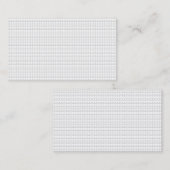 Cartes de visite professionnels du design (Devant / Derrière)