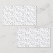 Cartes de visite professionnels du design (Devant / Derrière)