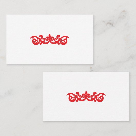 Cartes de visite professionnels du design (Devant / Derrière)