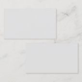 Cartes de visite professionnels du design (Devant / Derrière)