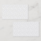 Cartes de visite professionnels du design (Devant / Derrière)