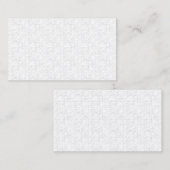 Cartes de visite professionnels du design (Devant / Derrière)