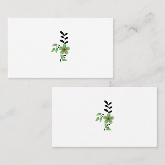 Cartes de visite professionnels du design (Devant / Derrière)