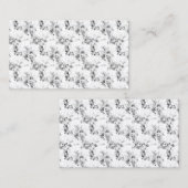 Cartes de visite professionnels du design (Devant / Derrière)