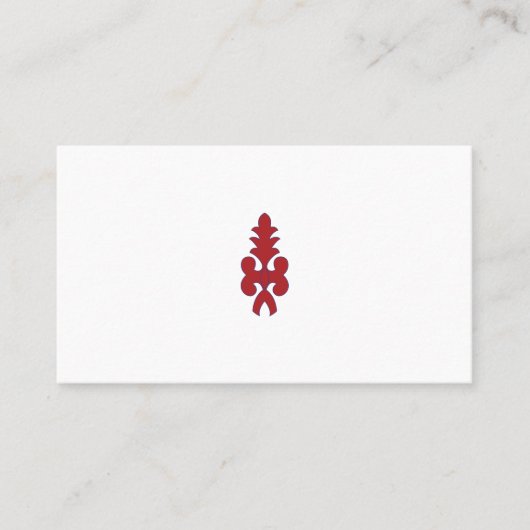 Cartes de visite professionnels du design (Devant)