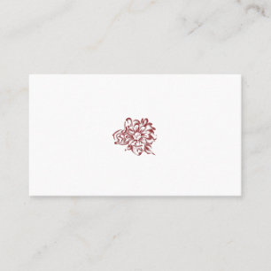 Cartes de visite professionnels du design